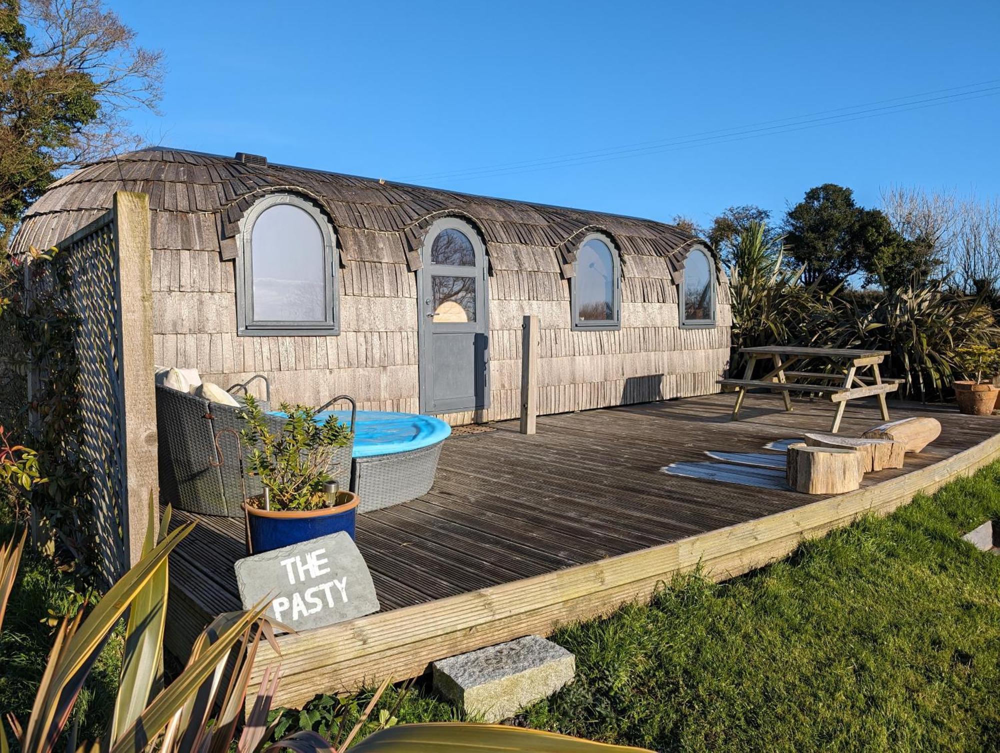 The Pasty - Lydcott Glamping Appartement Looe Buitenkant foto